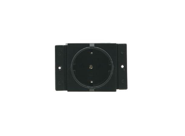 Kramer Bordbrønn 1xPowermodul Sort EU 